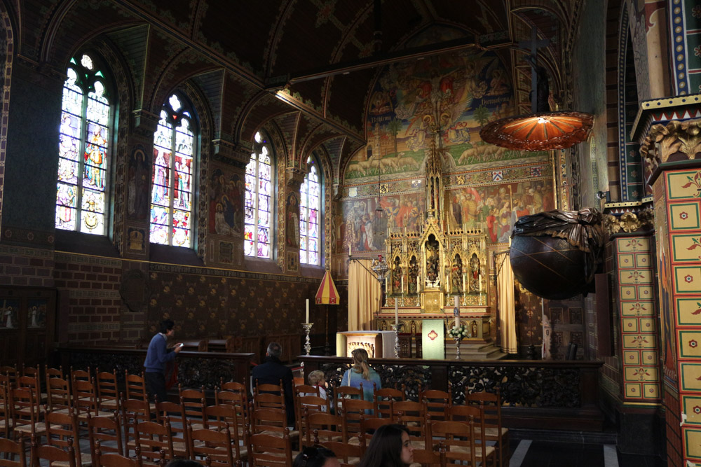 Interior of the Basilica of the Holy Blood