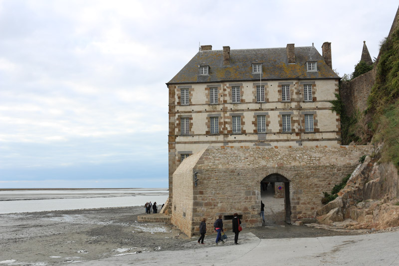 Left entrance