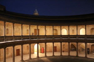 Visiting the Alhambra in Granda at night