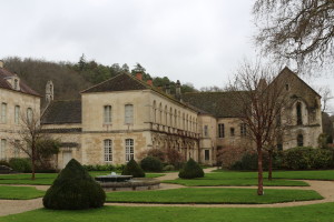 Being the only visitor in one of the largest monasteries in Central France