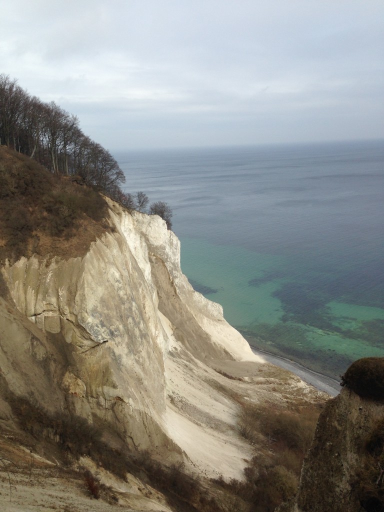 Seeing the white cliffs of Møns Klint in Denmark. They almost look like an aquarell painting.