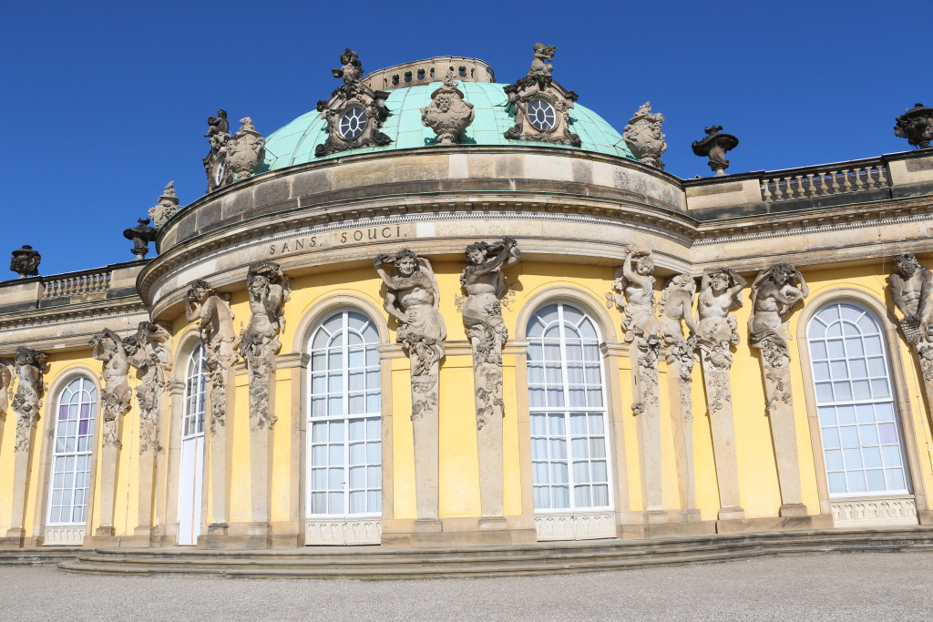 Revisiting the palace gardens of Sanssouci in Potsdam after so many years. This is one of my favorite places in the world. I also need to thank the heavens for the brilliant weather.